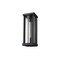 Z-Lite Glenwood 1 Light Outdoor Wall Sconce, Black & Clear 586B-BK - alternate 5